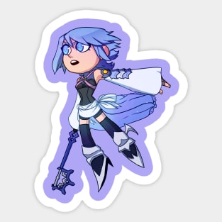 Chibi Aqua Sticker